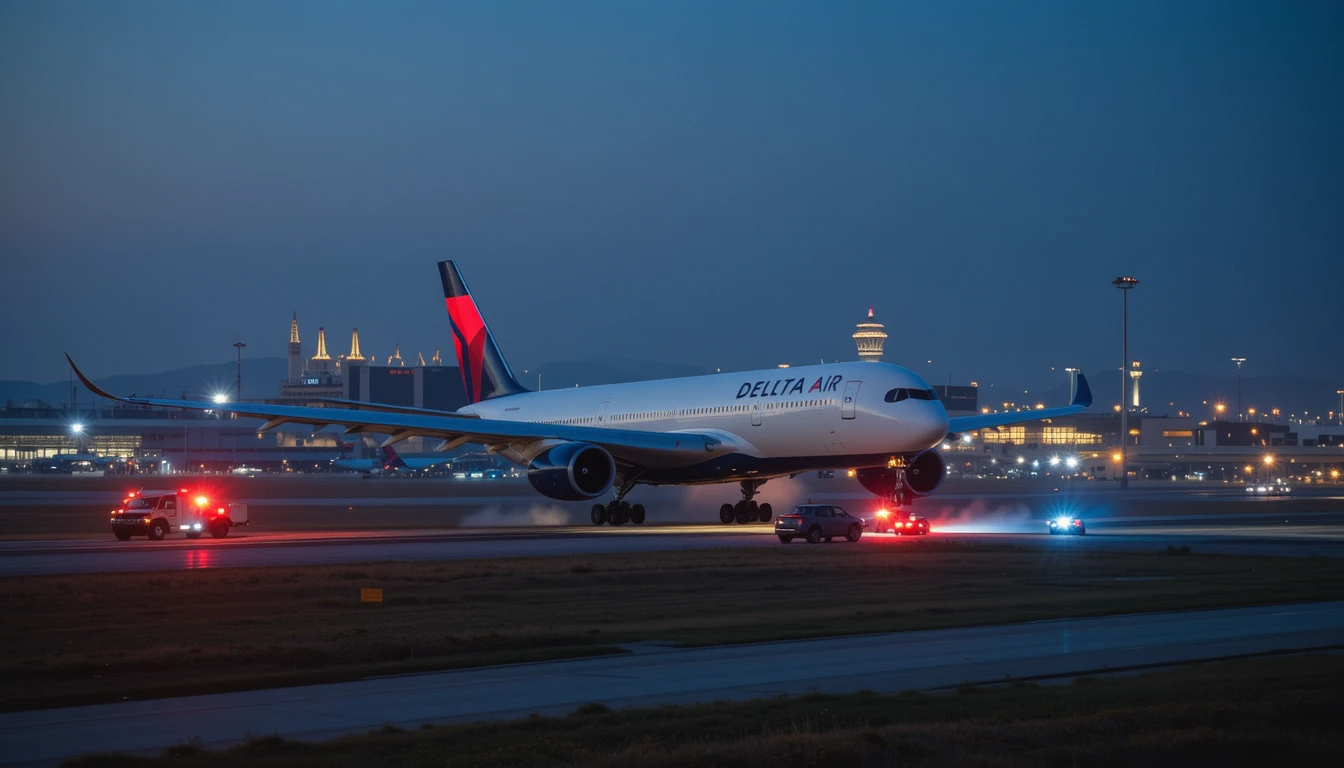 delta flight dl275 diverted lax